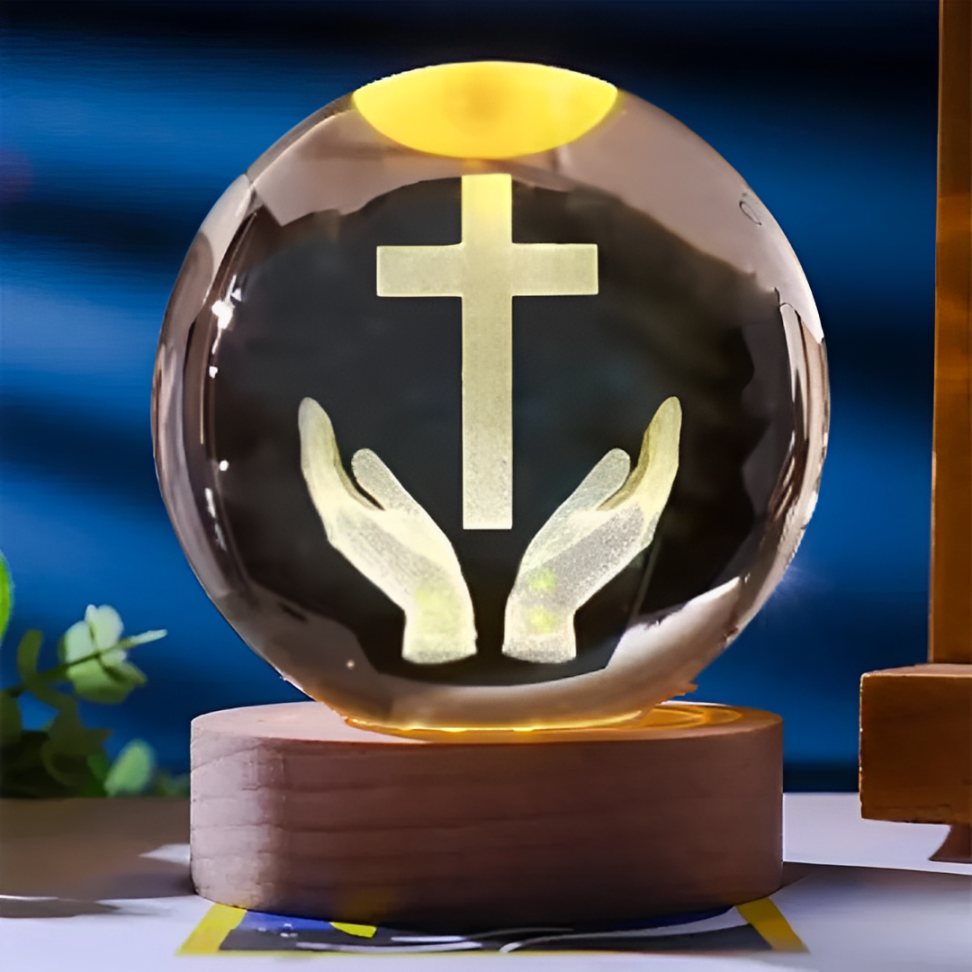 Jesus Crystal LED